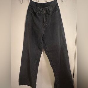 Vintage Uniqlo jeans. Extra wide and flare.